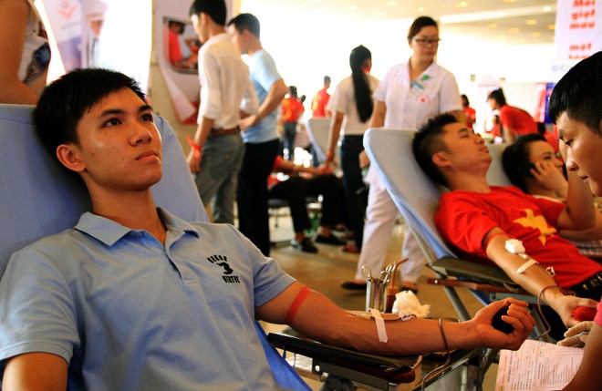 “Viaje rojo – 2014” con 48 mil plasmas de sangre recolectadas - ảnh 1