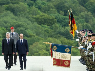 Conmemoran Alemania y Francia centenario de Primera Guerra Mundial - ảnh 1