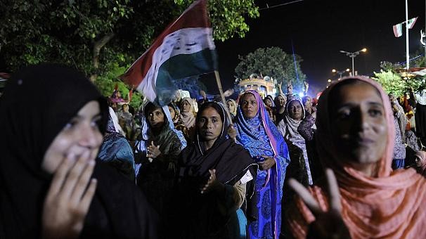 Marcha por renuncia de premier pakistaní en Islamabad - ảnh 1