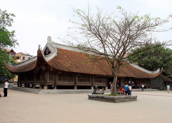 Arte escultórico en casas comunales en aldeas vietnamitas  - ảnh 2