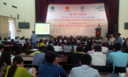 Conmemoran en Vietnam Día Mundial de la Alimentación - ảnh 1