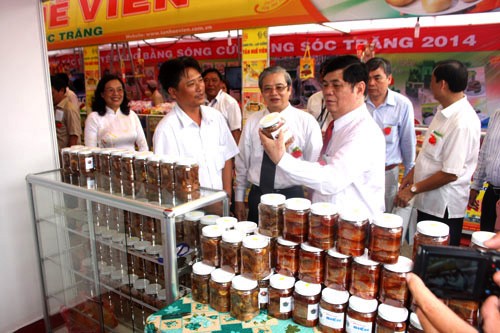 Promueve Vietnam arroz, frutas y productos acuáticos del Delta del río Mekong - ảnh 1