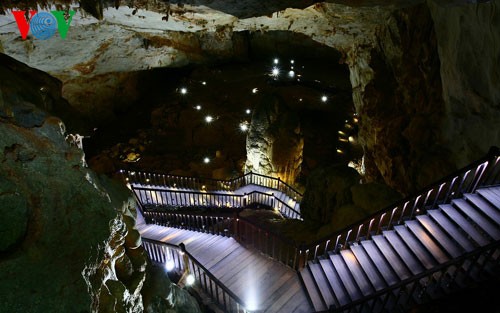 El paisaje espléndido de cueva de Thien Duong (Paraíso) - ảnh 5