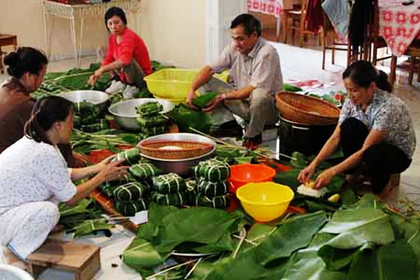 Vietnamitas en Cuba y República Checa celebran Año Nuevo 2015 - ảnh 1