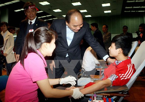 Séptima edición de “Los domingos rojos” espera recibir 15 mil unidades de sangre  - ảnh 1