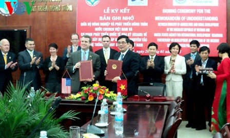 Fortalecen cooperación agrícola Vietnam y Estados Unidos  - ảnh 1