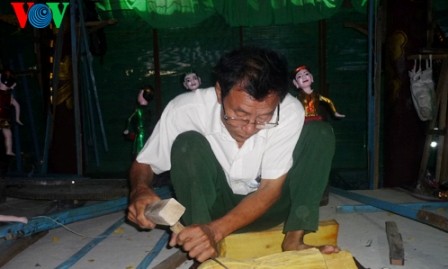 Arte de marionetas acuáticas en isla de perla Phu Quoc  - ảnh 2