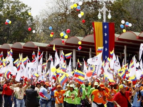 Conmemoran los dos años de la partida física de Hugo Chávez  - ảnh 1