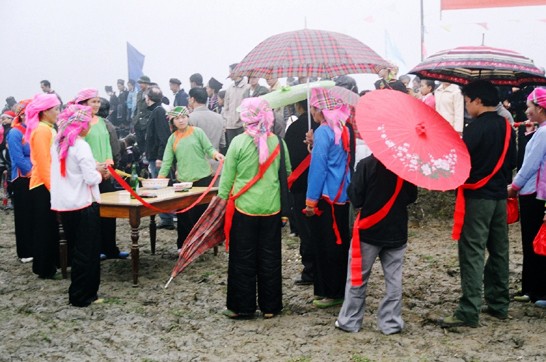 Casamiento de los Giay en Lao Cai  - ảnh 3