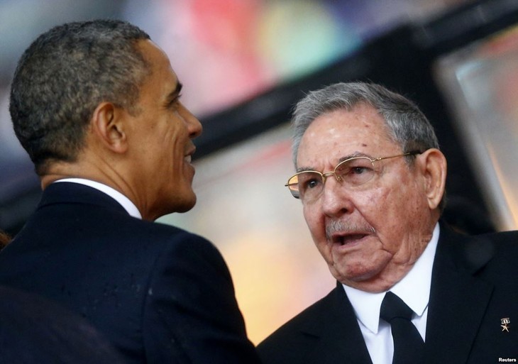 Se reunirán Barack Obama y Raul Castro al margen de Cumbre de las Américas - ảnh 1