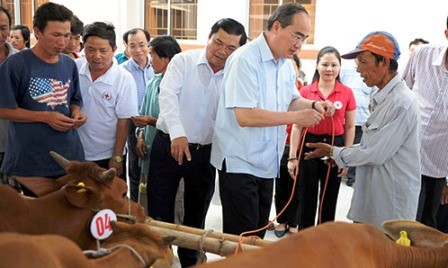 Sugieren crear un nuevo modelo de cooperación para desarrollo agrícola enTra Vinh - ảnh 1