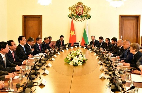 Comunicado conjunto de la visita en Bulgaria de primer ministro vietnamita - ảnh 1