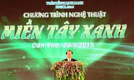 Inicia Semana del Turismo Verde en el delta del Mekong en 2015  - ảnh 1