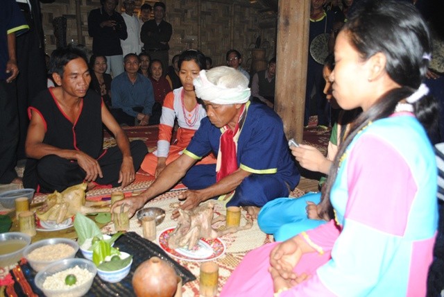 Fiesta en saludo al arroz nuevo de los Raglai - ảnh 1