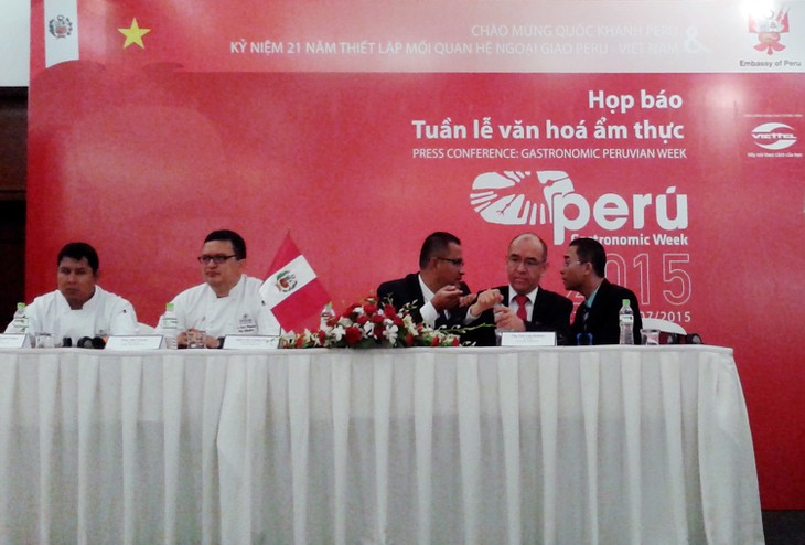 Comienza primera Semana de la Cultura Gastronómica de Perú en Vietnam - ảnh 1