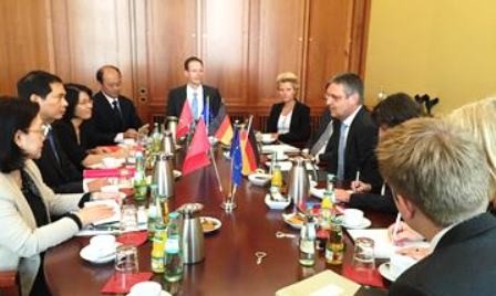 Tercera reunión del grupo ejecutivo estratégico Vietnam – Alemania  - ảnh 1