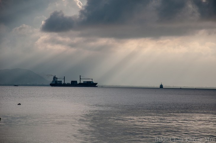 Panorama de Da Nang visto desde la península de Son Tra - ảnh 14