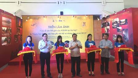 Abierta al público exposición “Patrimonios de ASEAN en Hanoi” - ảnh 1