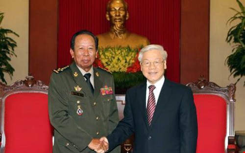 Vietnam y Camboya están determinados a consolidar la cooperación militar - ảnh 1