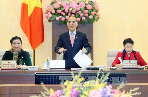 Inaugurada reunión 45 del Comité Permanente del Parlamento - ảnh 1