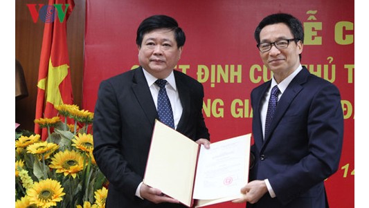 Nuevo director general de la Voz de Vietnam promete cumplir su tarea - ảnh 1