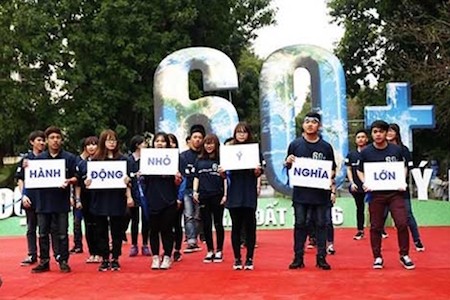 Hanoi celebra Hora de Planeta 2016 - ảnh 1