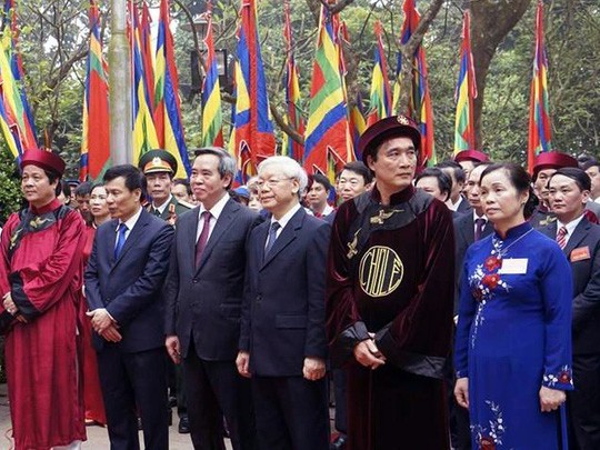 Solemne ceremonia conmemorativa de la muerte de los reyes Hung 2016 - ảnh 1