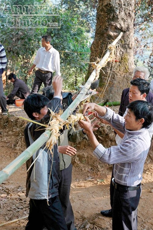 Etnia Ha Nhi y su culto a las deidades protectoras de aldea - ảnh 1