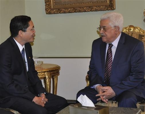 Vietnam y Palestina abogan por buscar una solución pacífica de conflictos - ảnh 1