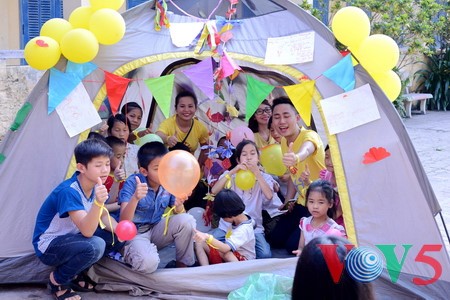 “Campamento de los sueños” para niños con VIH/SIDA - ảnh 4