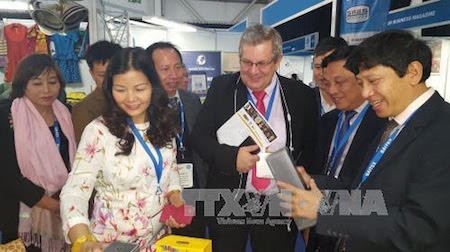 Promueven productos vietnamitas en la Feria de SAITEX–Sudáfrica 2016 - ảnh 1