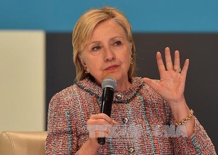 Hillary Clinton critica polémico acto de Donald Trump en la red social Twitter  - ảnh 1