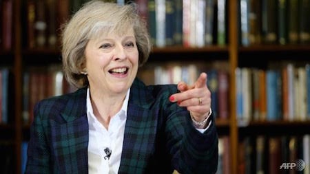 Theresa May lidera la carrera para suceder a David Cameron - ảnh 1