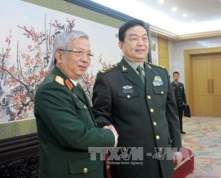 Vietnam y China afianzan cooperación en defensa - ảnh 1