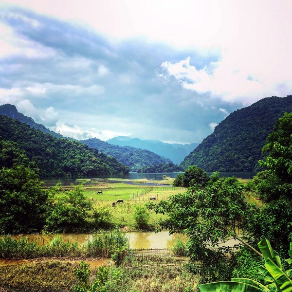 Ambiente pacífico en lago Ba Be - ảnh 5