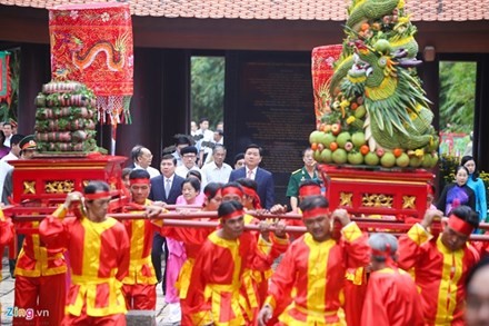 Recuerdan en Ciudad Ho Chi Minh méritos de los fundadores del país - ảnh 1