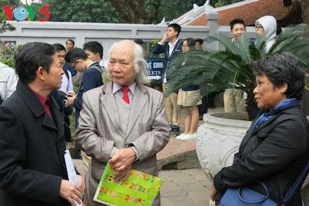 Día de la Poesía de Vietnam, en el Templo de la Literatura, en Hanoi - ảnh 12