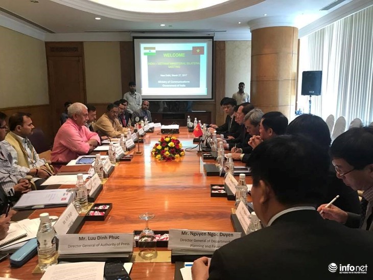 Vietnam y la India fomentan cooperación en prensa, publicación, radio y televisión - ảnh 1