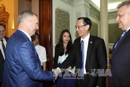 Ciudad Ho Chi Minh dispuesta a ampliar cooperación con Bielorrusia - ảnh 1