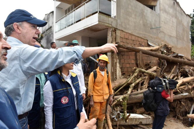 Colombia decreta estado de calamidad por alud en Mocoa - ảnh 1