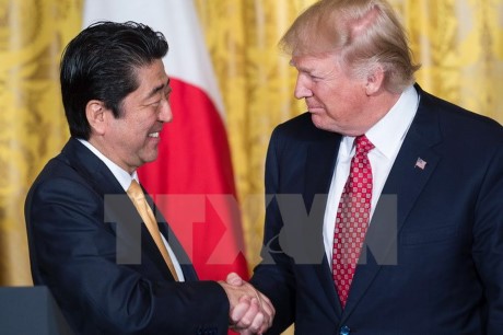 Estados Unidos y Japón estrechan cooperación en temas norcoreanos - ảnh 1