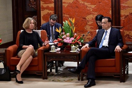 China y la Unión Europea realizan su VII Diálogo estratégico - ảnh 1