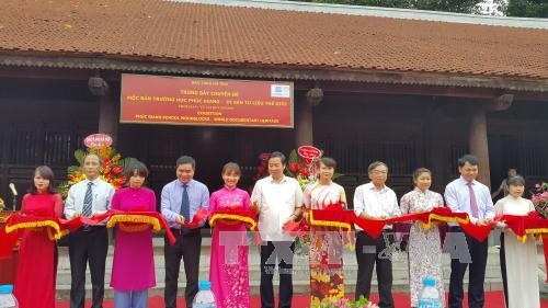 Exhiben en Hanoi colección de grabado en madera, patrimonio documental mundial - ảnh 1