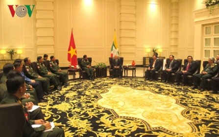 Líder político vietnamita recibe al presidente de la Asociación de Amistad Myanmar-Vietnam - ảnh 1