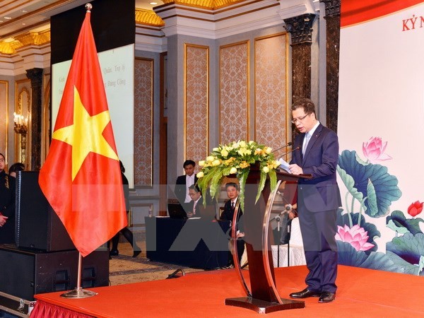 Conmemoran el 68 aniversario de las relaciones diplomáticas Vietnam-China - ảnh 1