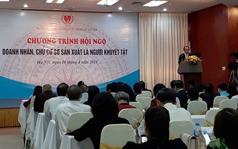 Reconocen a empresarios discapacitados vietnamitas  - ảnh 1