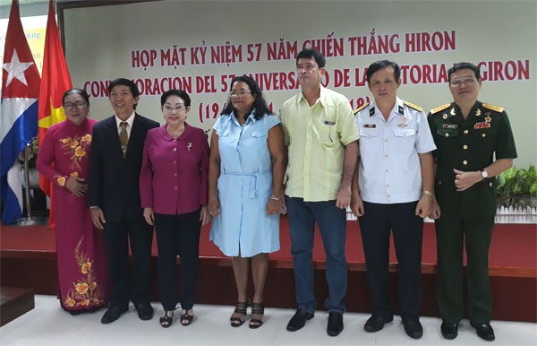 Conmemoran en Ciudad Ho Chi Minh hazaña cubana, la victoria de Girón - ảnh 1