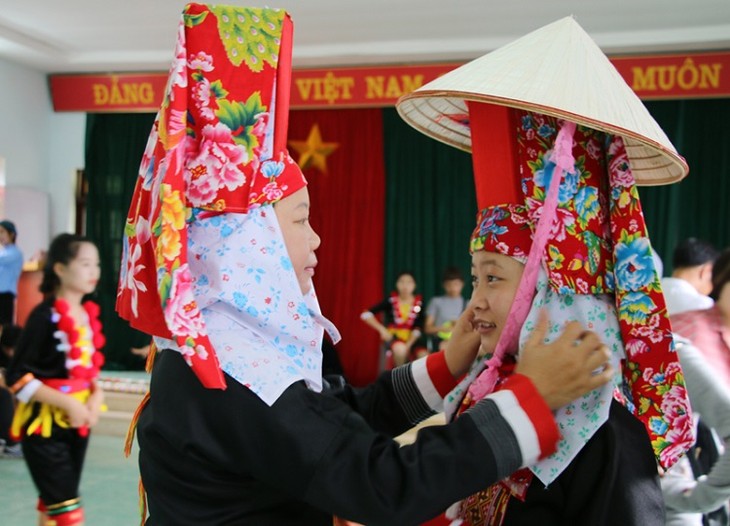 La fiesta “Kieng gio” de la etnia Dao Thanh Phan  - ảnh 2