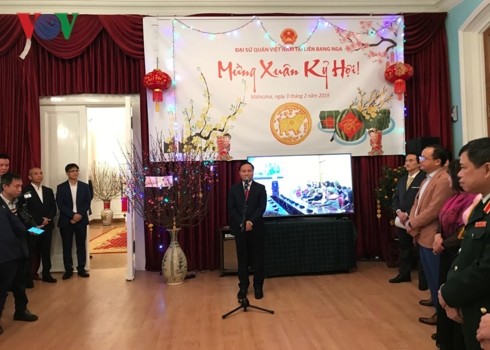 Comunidad vietnamita en ultramar comienza a festejar el Tet tradicional - ảnh 1