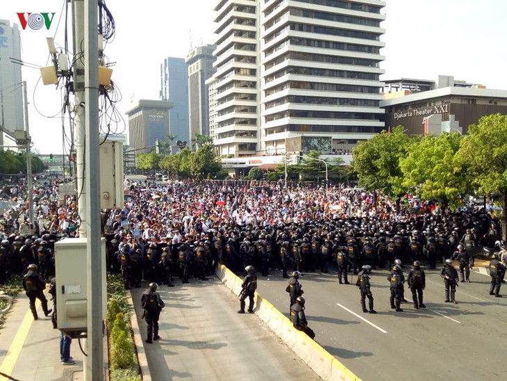 Indonesia inestable después de anunciados resultados de presidenciales - ảnh 1